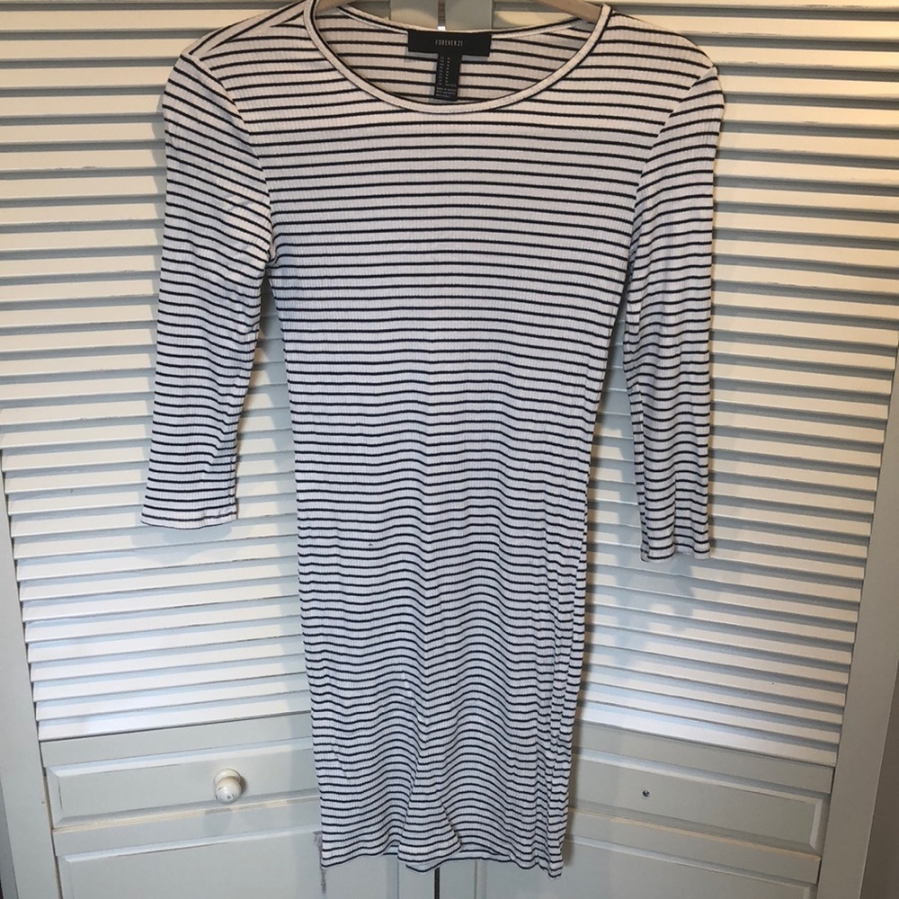 Bodycon Striped Dress